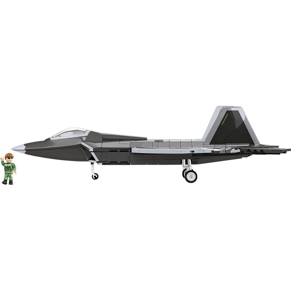 Lockheed F-22 Raptor Fighter Jet Building Set - Image 6 of 6 | TheBrickTube