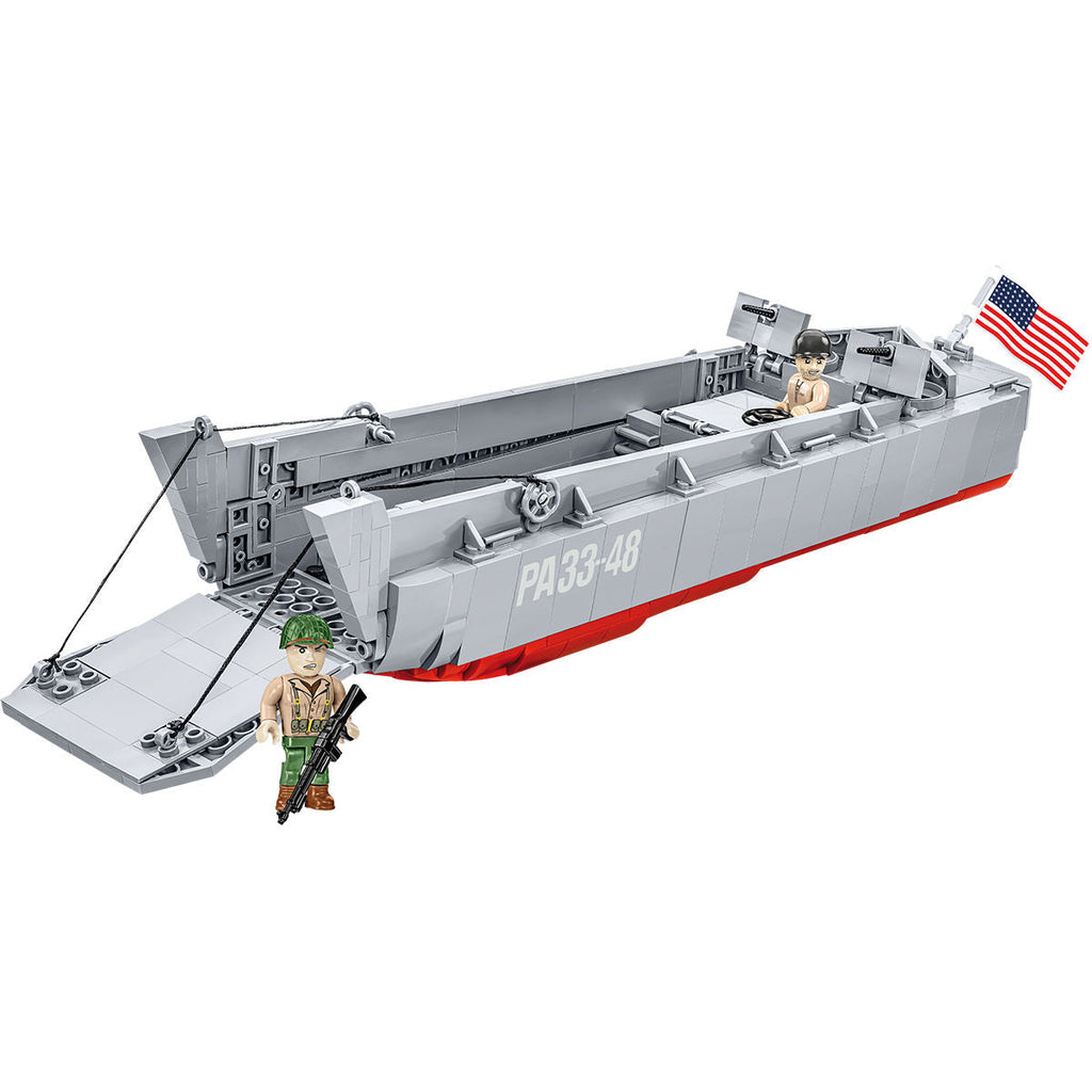LCVP Higgins Boat Landing Craft Building Set - Image 5 of 6 | TheBrickTube