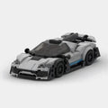 Mercedes-Benz AMG ONE brick model - front angle view - TheBrickTube