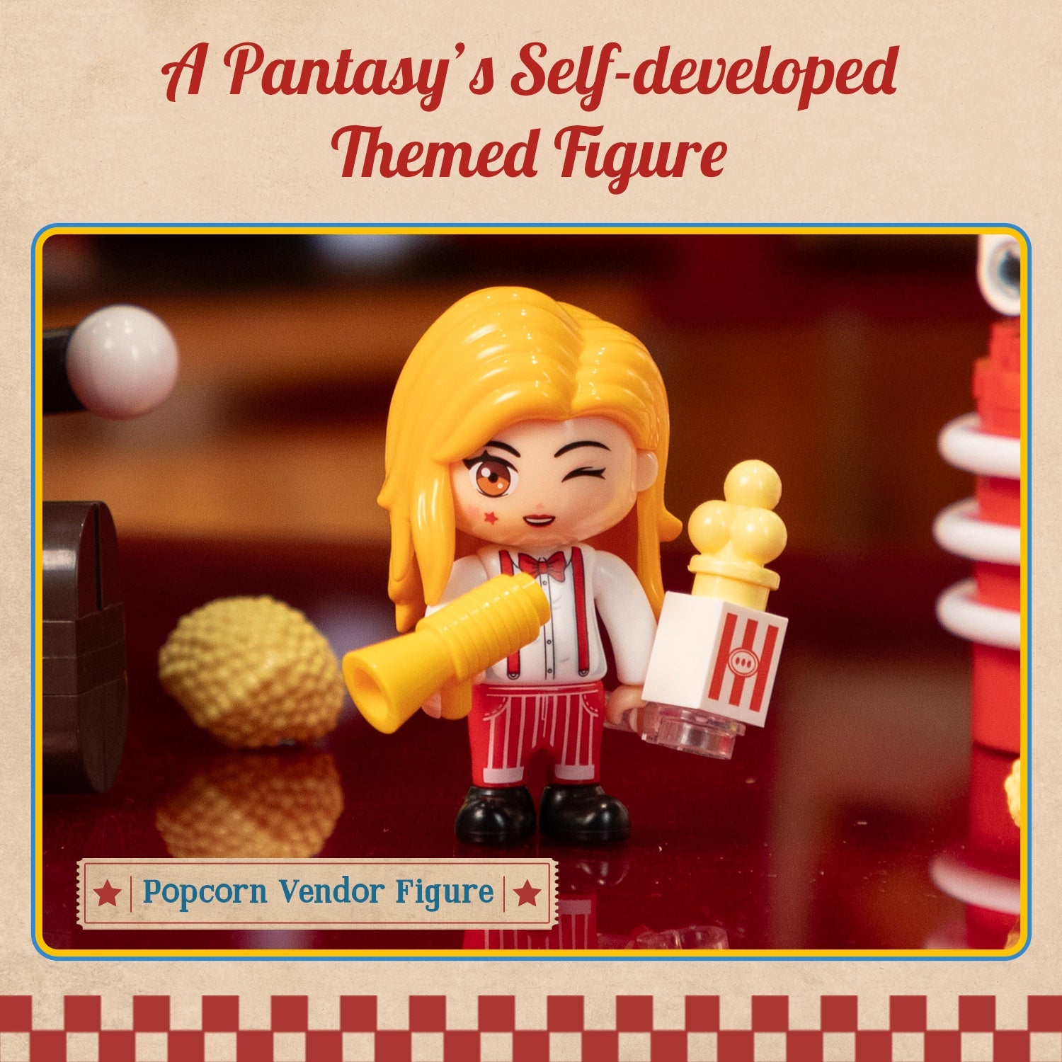 Pantasy Popcorn Machine 85046 - Image 6 of 9 | TheBrickTube