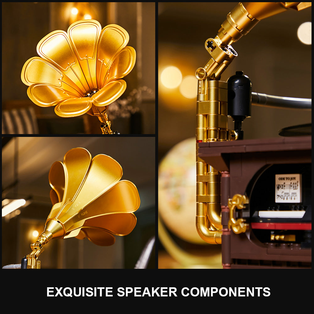 Pantasy Retro Gramophone 85009 - Image 5 of 8 | TheBrickTube