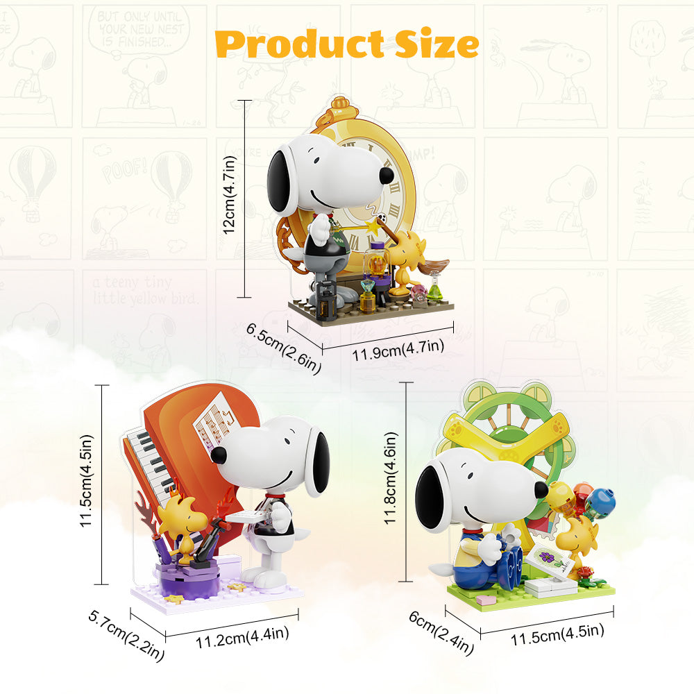 Pantasy x Snoopy Letter World Series Blind Box - Image 7 of 14 | TheBrickTube