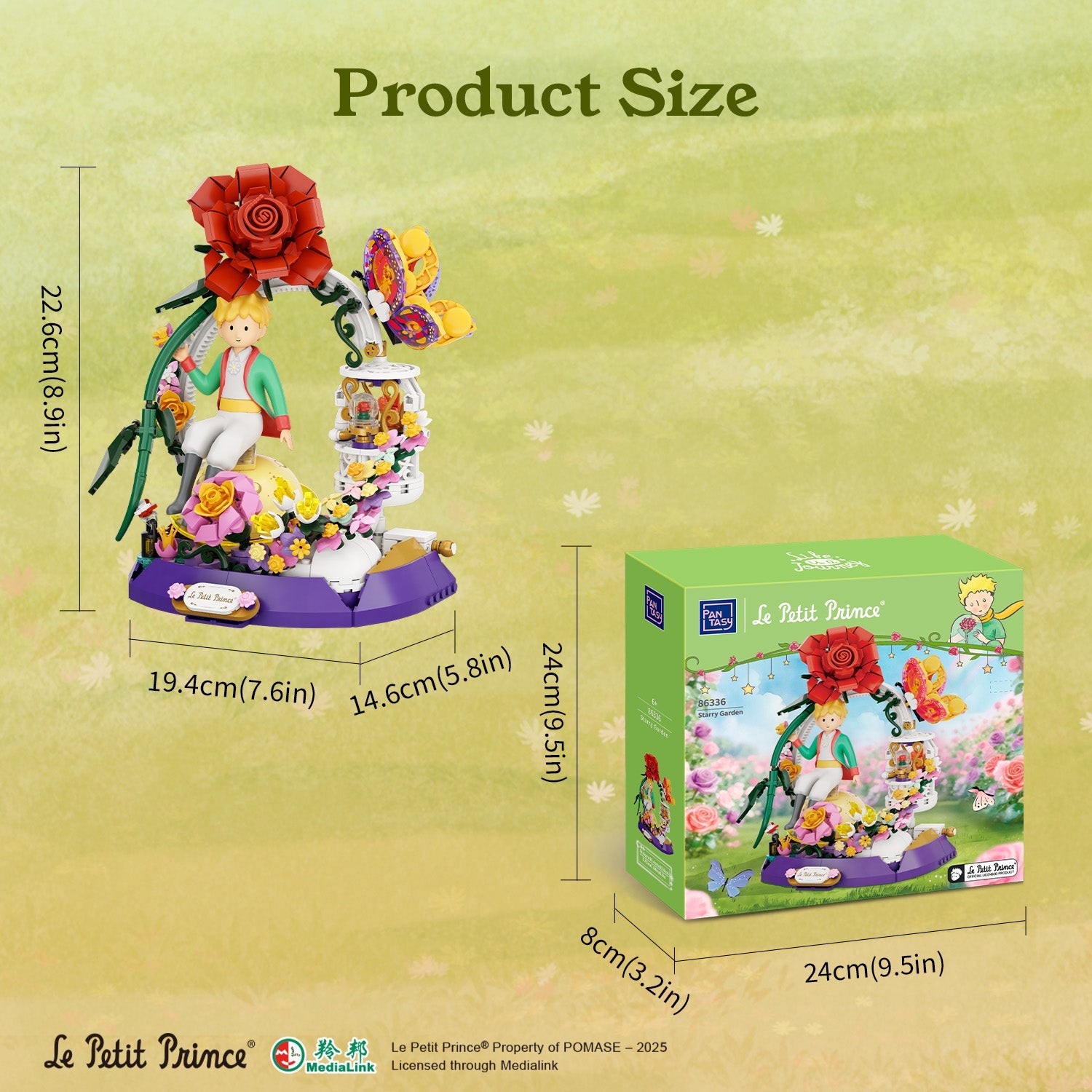 Pantasy x Le Petit Prince Starry Garden 86336 - Image 7 of 7 | TheBrickTube