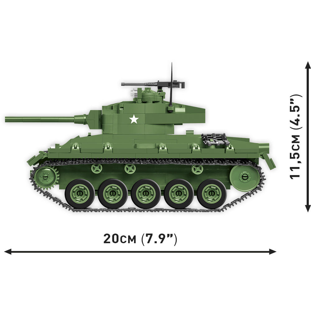 M24 Chaffee Tank Building Set - Image 4 of 6 | TheBrickTube