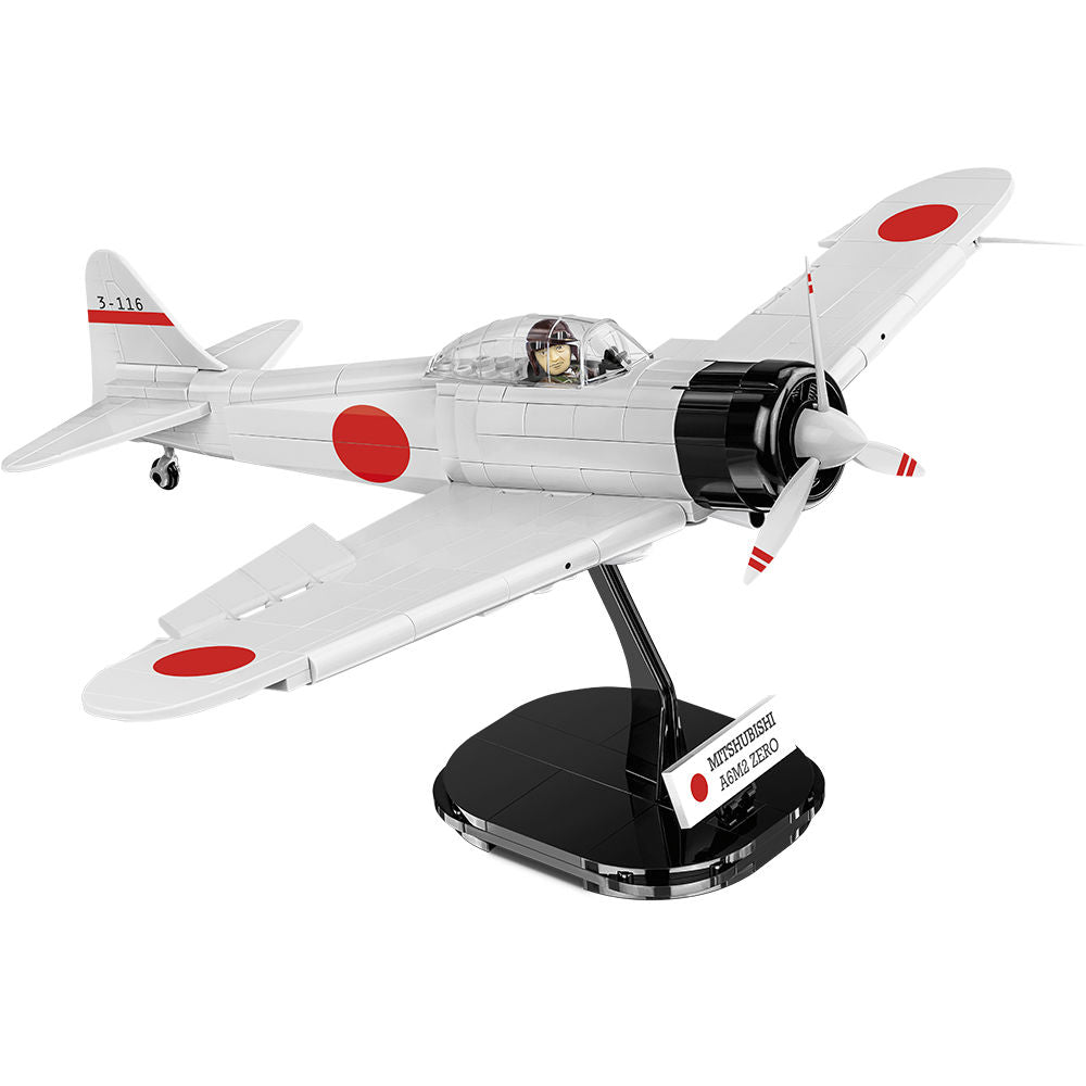 Mitsubishi A6M2 "Zero-Sen" Fighter Building Set - Image 3 of 6 | TheBrickTube