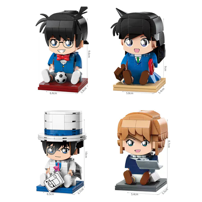 Detective Conan Mini Minifigures Movie | Brick Building Set - Image 4 of 13 | TheBrickTube
