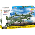 Lockheed P-38 Lightning Fighter Building Set - Main Image | TheBrickTube