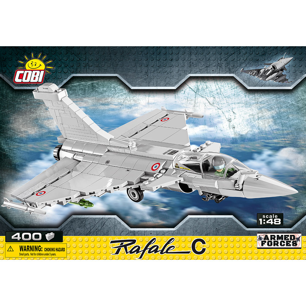 Dassault Rafale C Fighter Jet Building Set - Image 3 of 6 | TheBrickTube