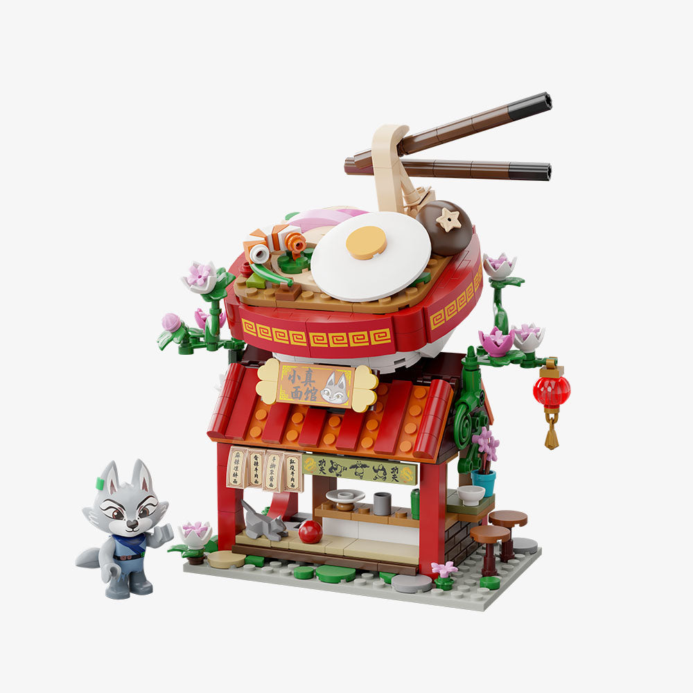 Pantasy X Kung Fu Panda Mini Street View- Zhen's Ramen Stall 86506 - Main Image | TheBrickTube