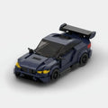 BMW M4 F80 brick model - front angle view - TheBrickTube