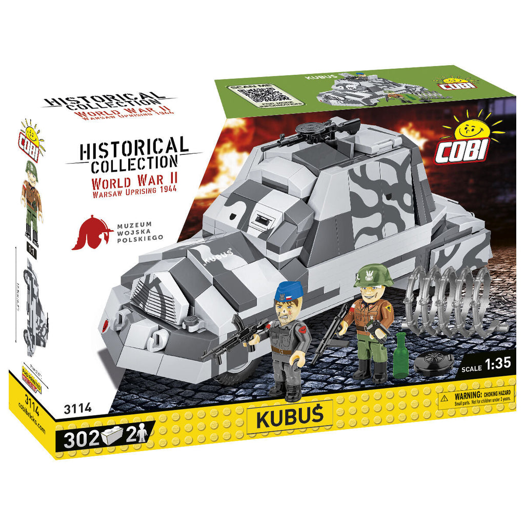 Kubus Armored Vehicle Building Set - Main Image | TheBrickTube