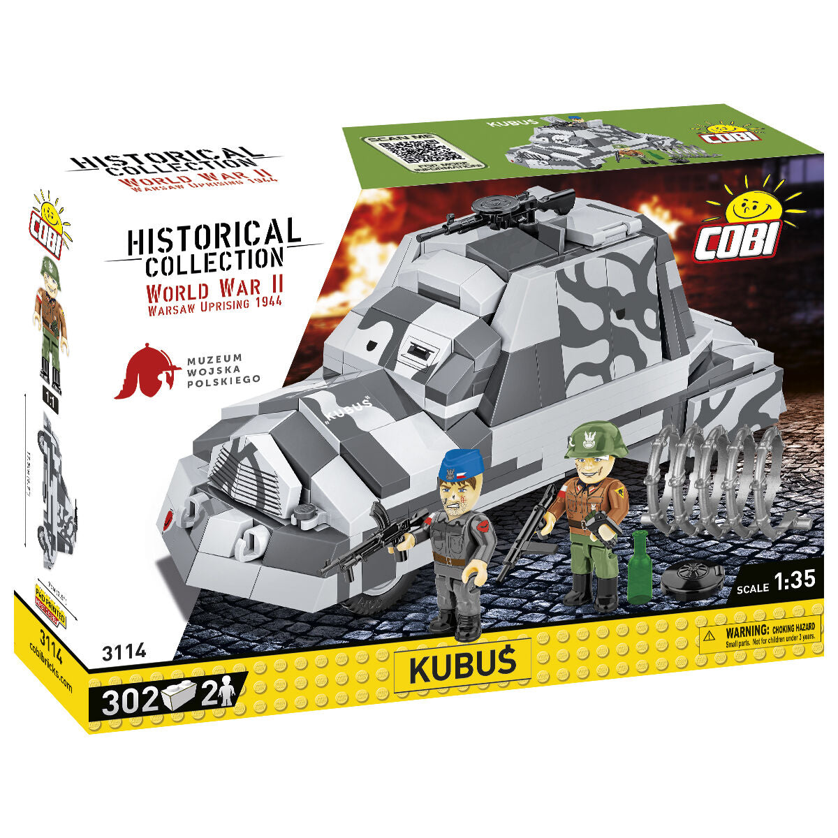 Kubus Armored Vehicle Building Set - Main Image | TheBrickTube