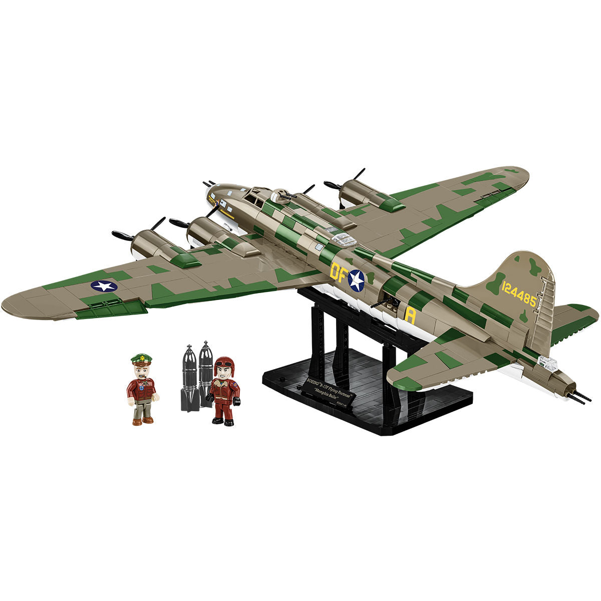 Executive Edition Boeing B-17F Flying Fortress "Memphis Belle" Building Set - Image 6 of 6 | TheBrickTube