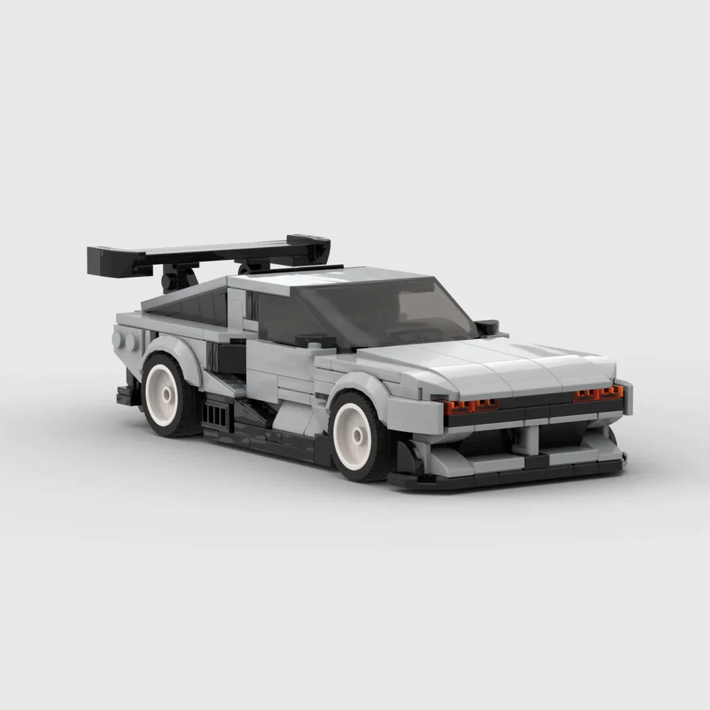 Hyundia N Vision 74 brick model - rear angle view - TheBrickTube