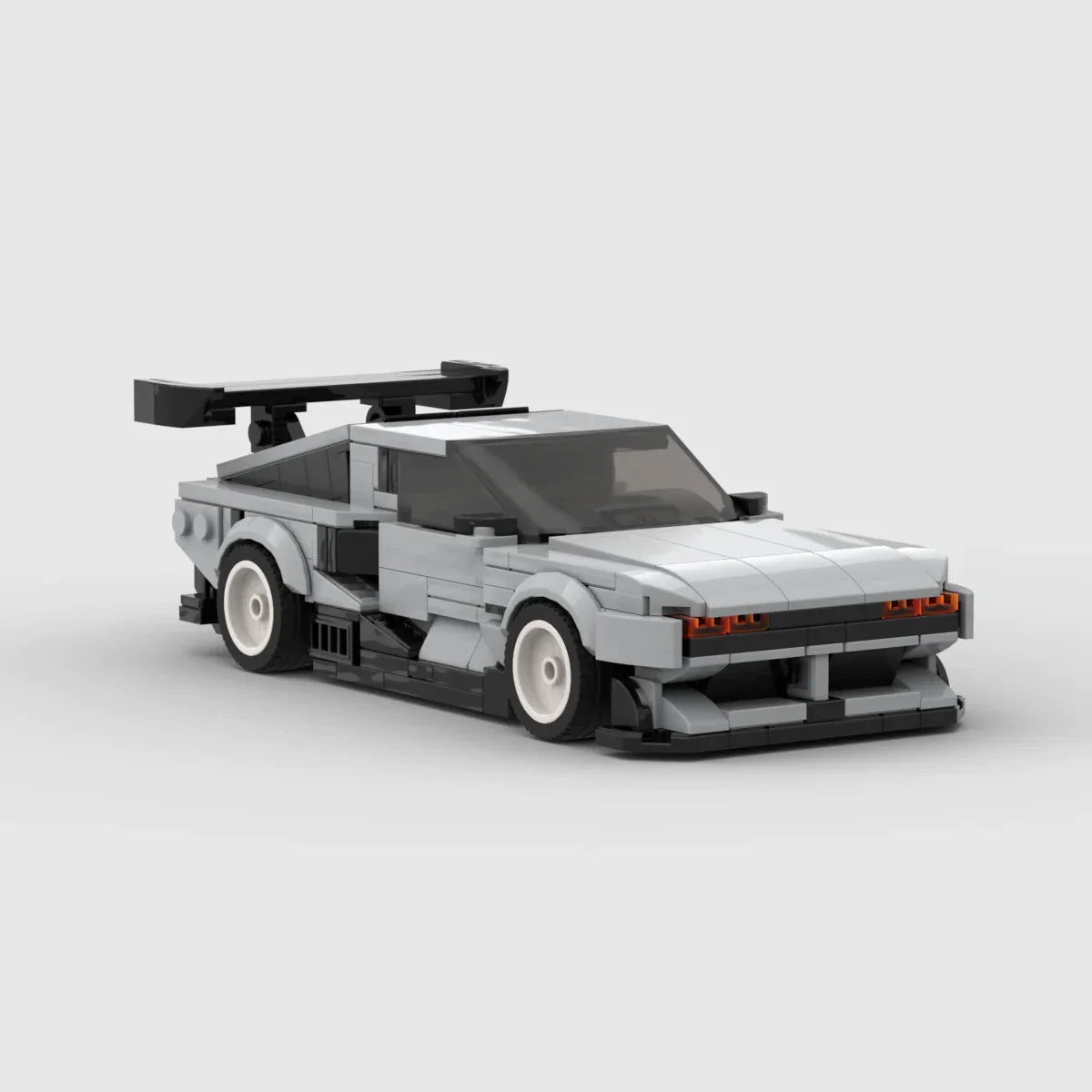 Hyundia N Vision 74 brick model - rear angle view - TheBrickTube