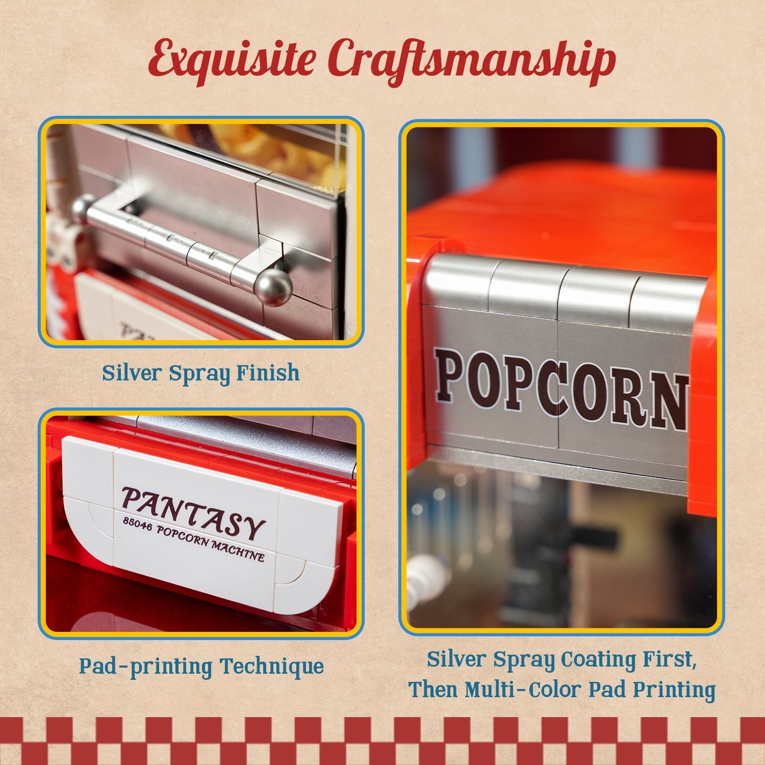 Pantasy Popcorn Machine 85046 - Image 7 of 9 | TheBrickTube