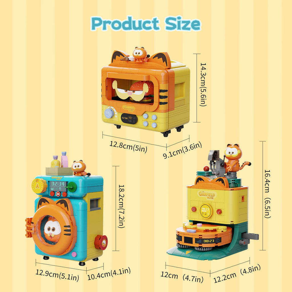 Pantasy X Garfield Fantastic Machines Series 2.0 86821-86823 - Image 7 of 7 | TheBrickTube