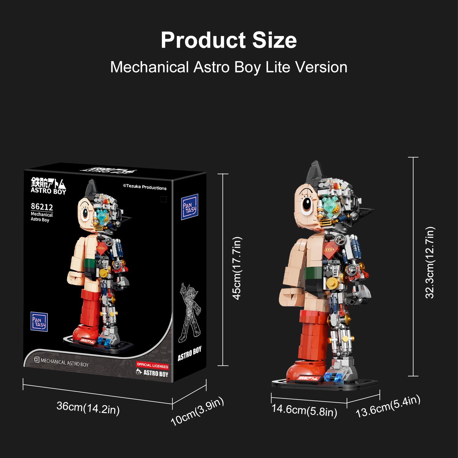 Pantasy Astro Boy Mechanical Clear Version 86212 - Image 7 of 7 | TheBrickTube