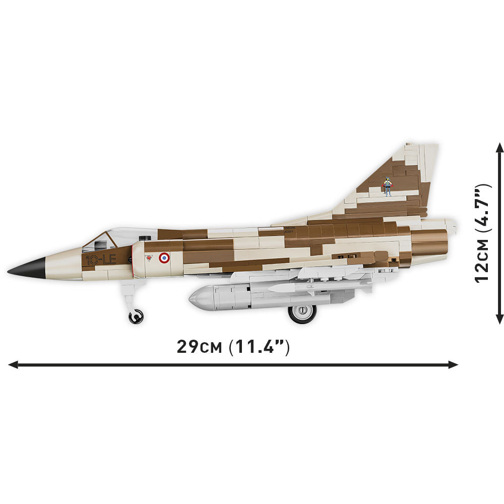 Dassault Mirage III C Fighter Jet Building Set - Image 4 of 6 | TheBrickTube