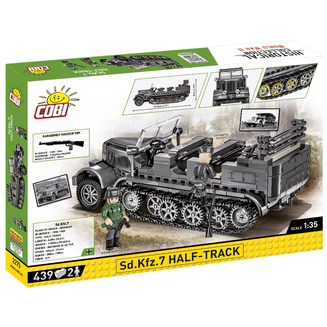 Sd.Kfz. 7 Half-Track Building Set - Image 2 of 6 | TheBrickTube