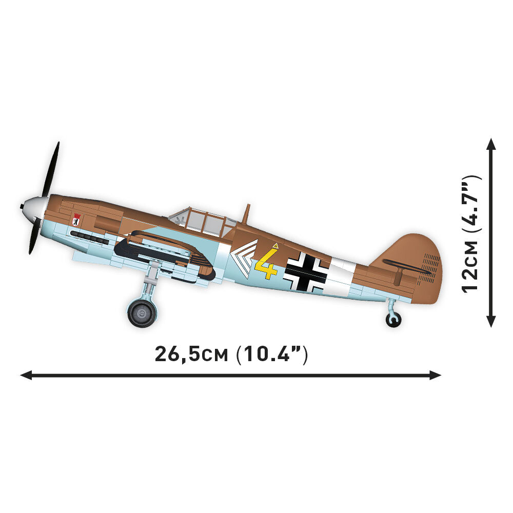 Messerschmitt BF 109 G Fighter Building Set - Image 4 of 6 | TheBrickTube