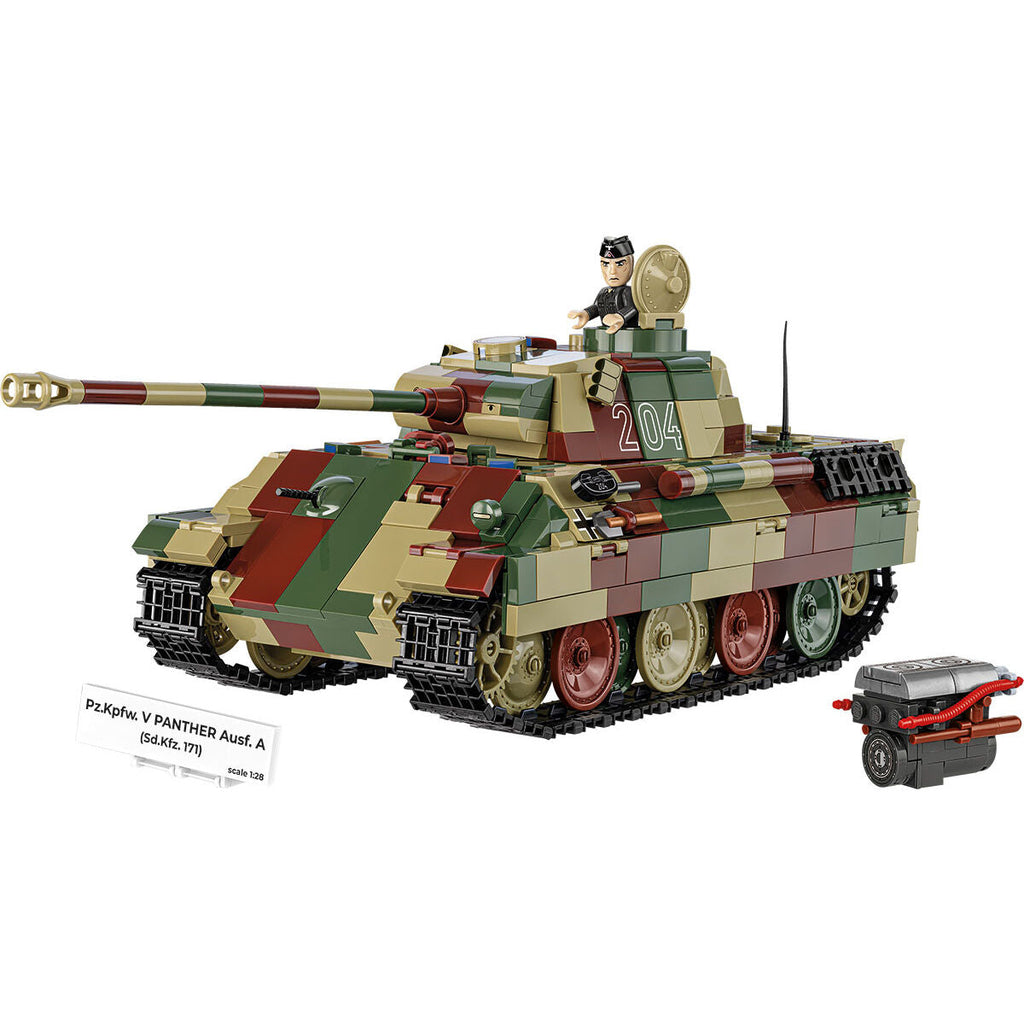 Pz.Kpfw. V PANTHER Ausf. A Tank Building Set - Image 5 of 6 | TheBrickTube