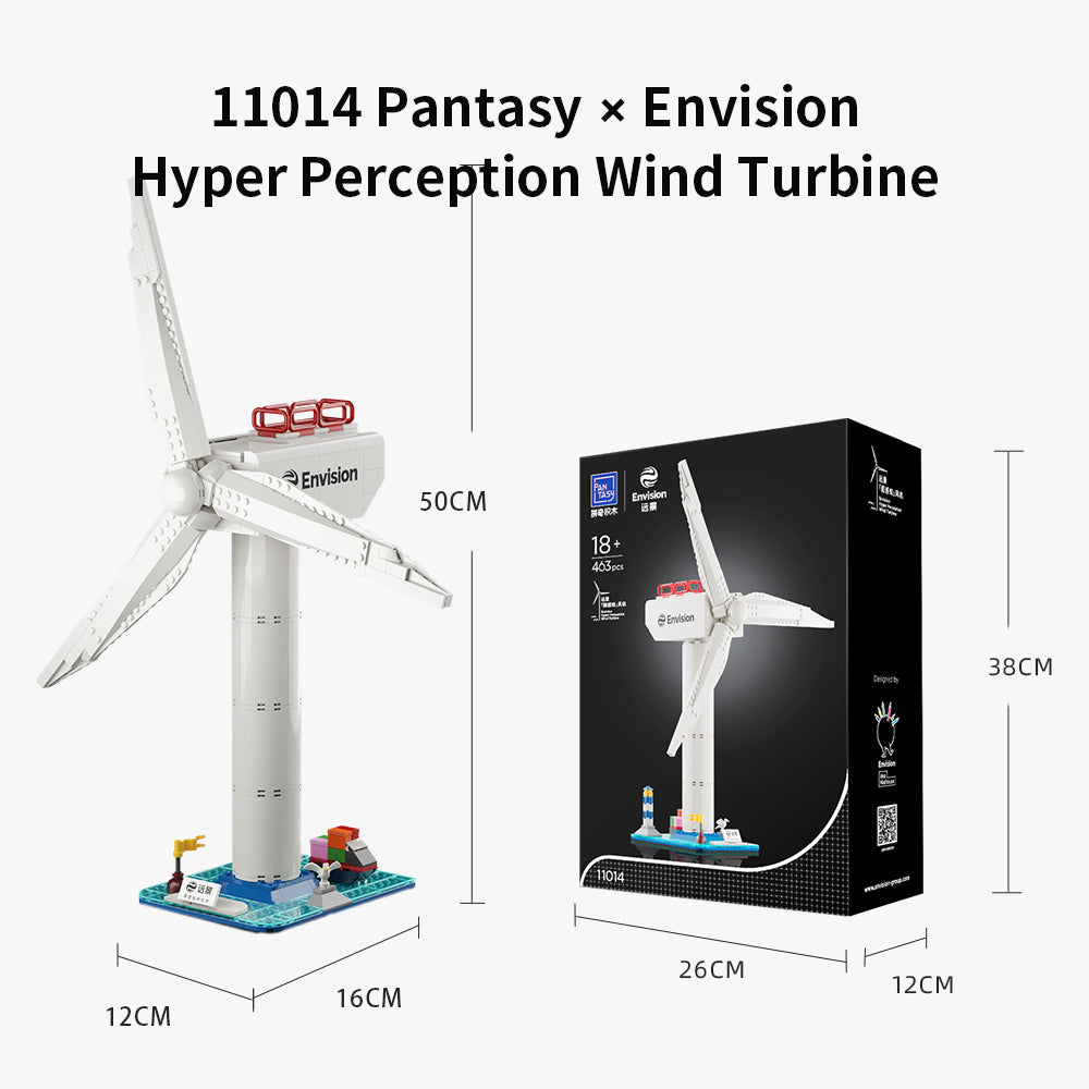 Pantasy X Envision Hyper Perception Wind Turbine 11014 - Image 11 of 13 | TheBrickTube
