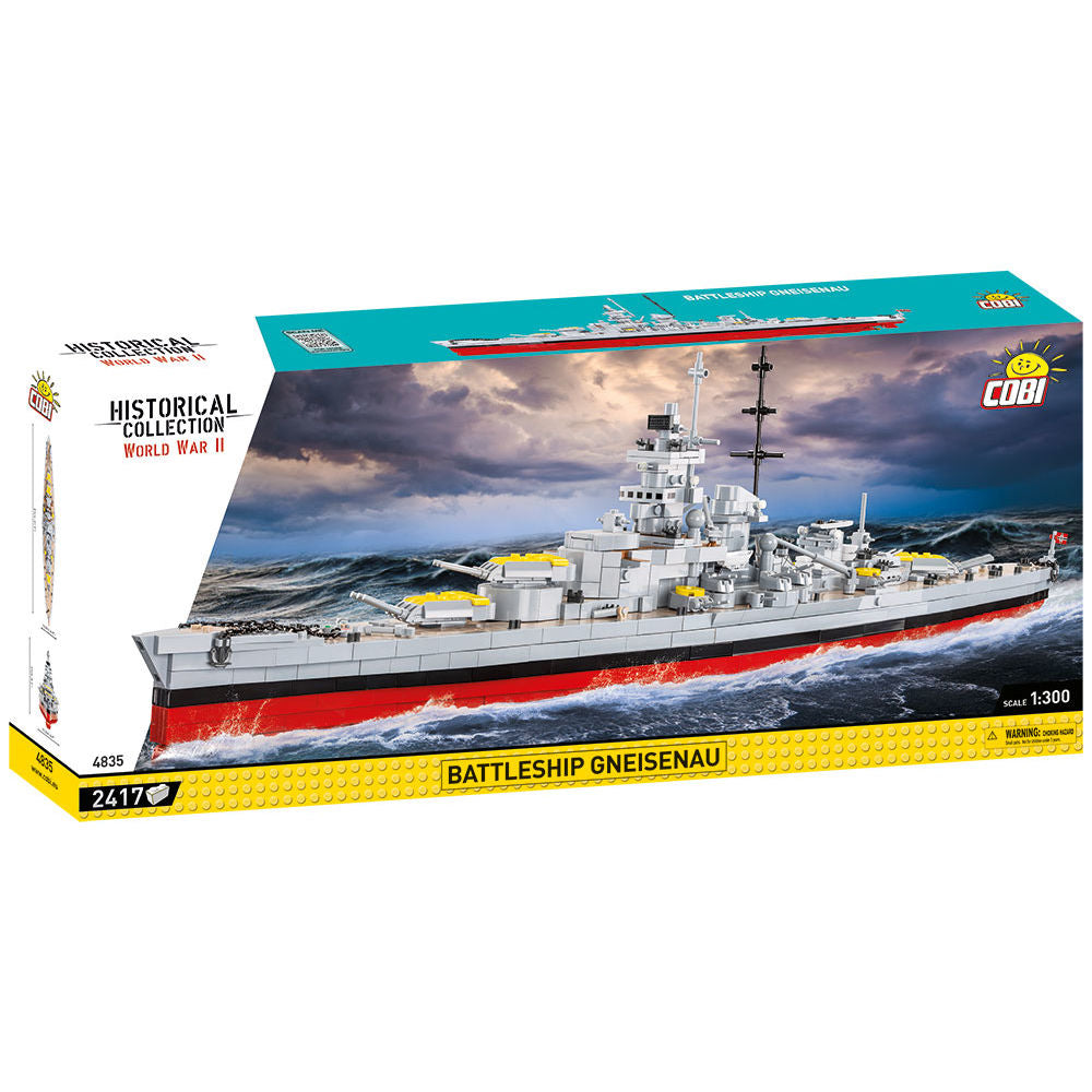 Battleship Gneisenau Building Set - Main Image | TheBrickTube