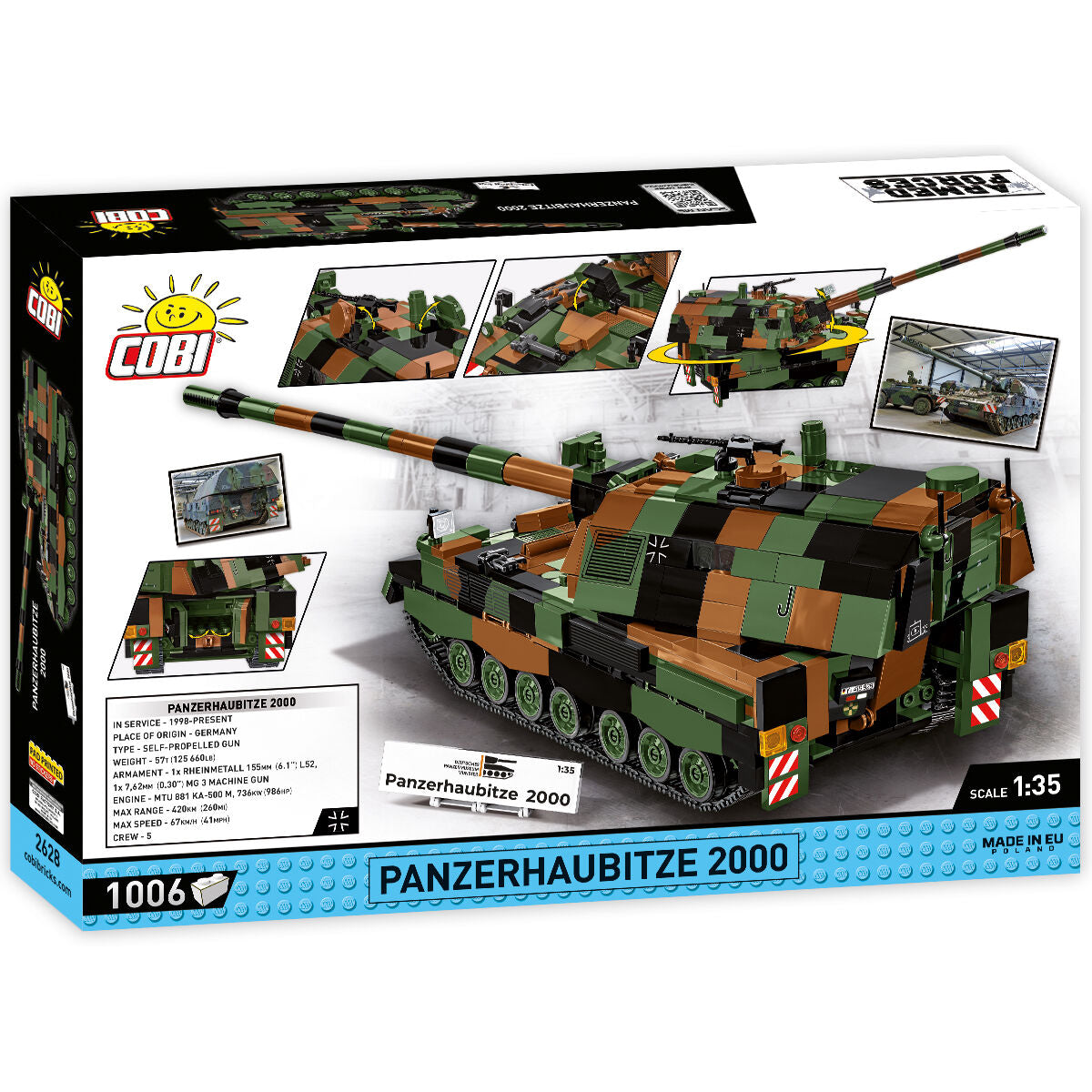 Panzerhaubitze 2000 Self-Propelled Howitzer Building Set - Image 2 of 6 | TheBrickTube
