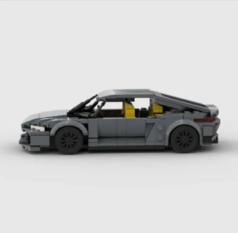 Koenigsegg Gemera brick model - rear angle view - TheBrickTube