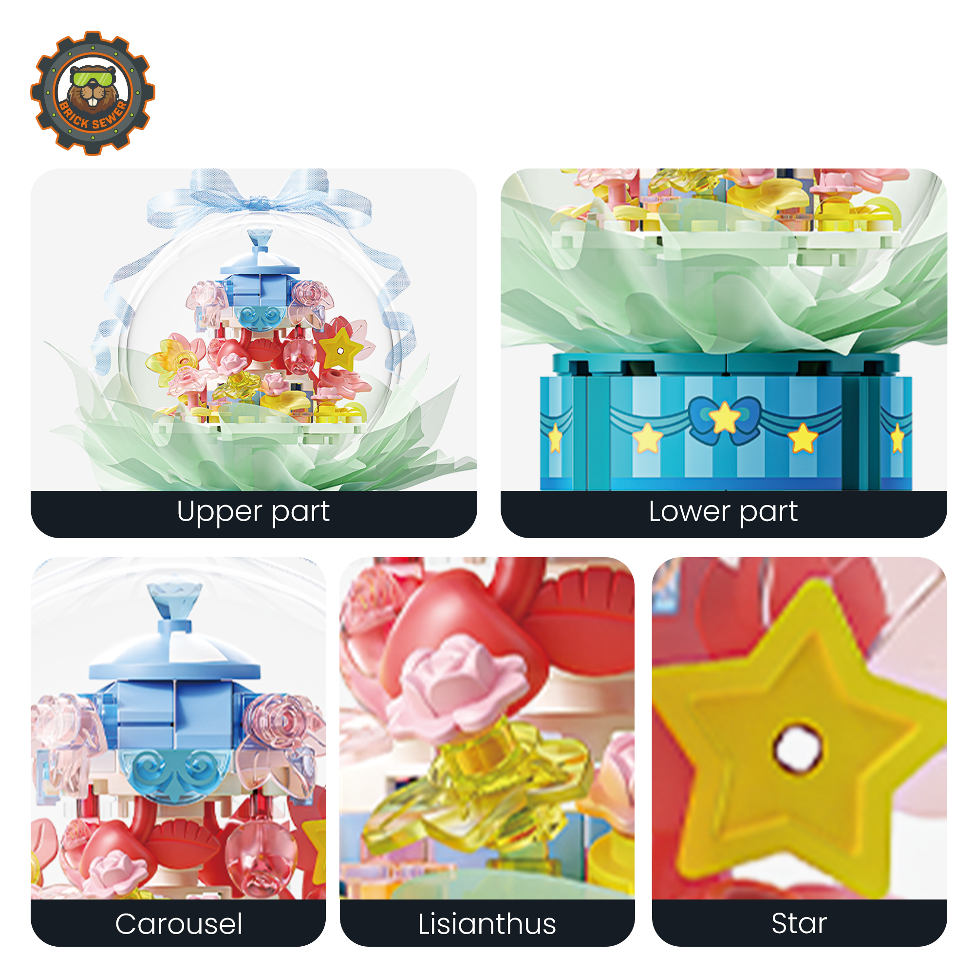Fairy Castle Blind Box Set (6 out of 7, no repeating) | Building Blocks Set - Image 13 of 24 | TheBrickTube