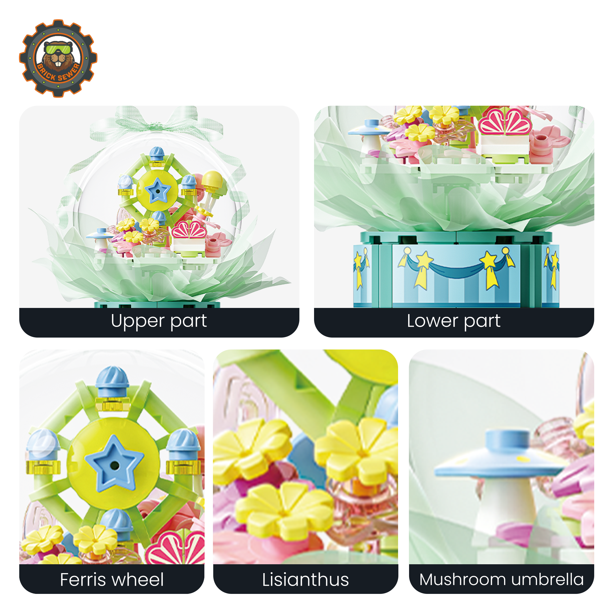 Fairy Castle Blind Box Set (6 out of 7, no repeating) | Building Blocks Set - Image 16 of 24 | TheBrickTube