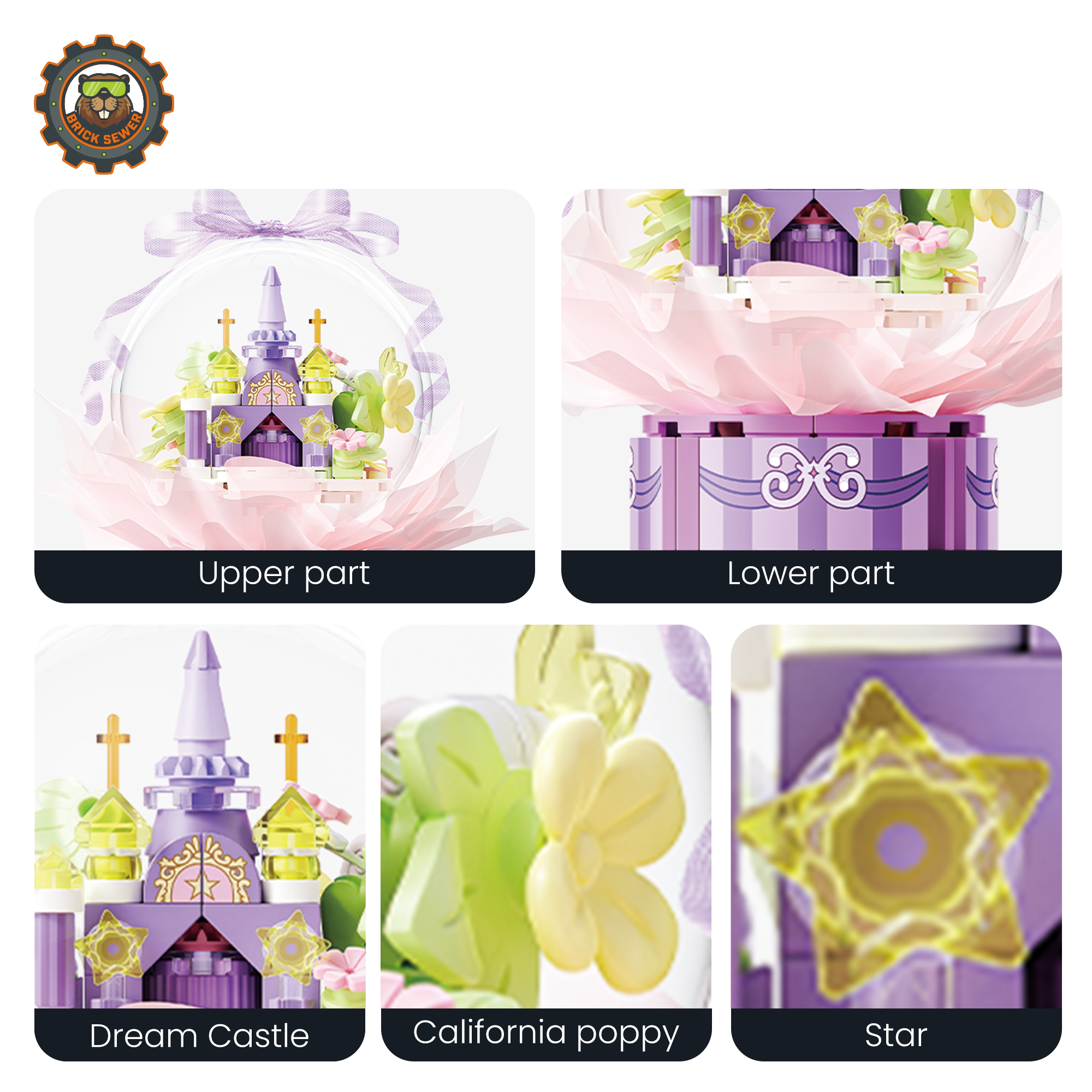 Fairy Castle Blind Box Set (6 out of 7, no repeating) | Building Blocks Set - Image 19 of 24 | TheBrickTube