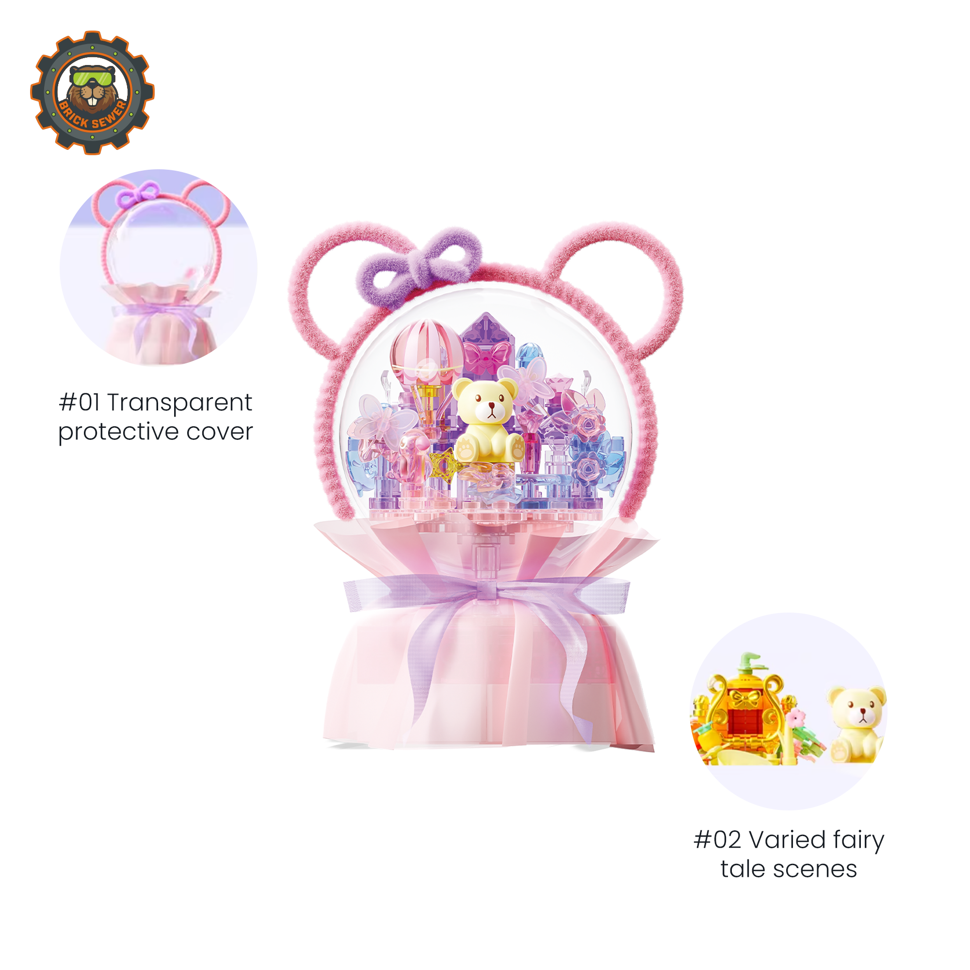 Fairy Castle Blind Box Set (6 out of 7, no repeating) | Building Blocks Set - Image 2 of 24 | TheBrickTube
