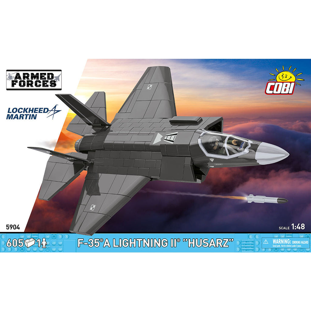 F-35B Lightning II "Husarz" Fighter Jet Building Set - Image 3 of 6 | TheBrickTube