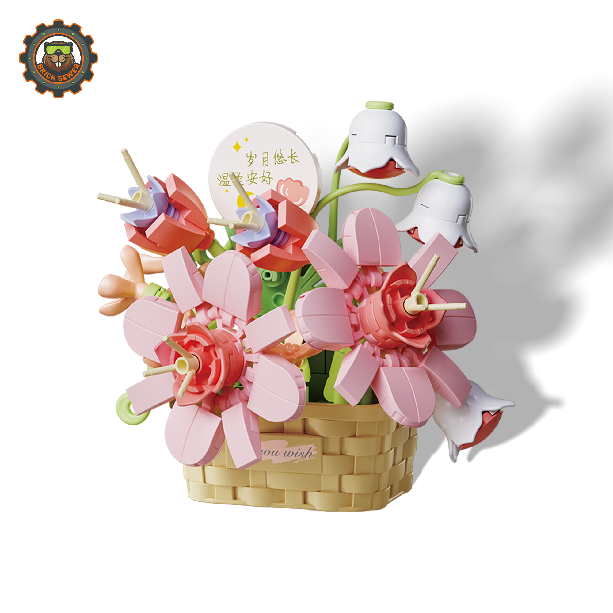 Lily Bell Promise Flower Building Blocks - Image 5 of 6 | TheBrickTube