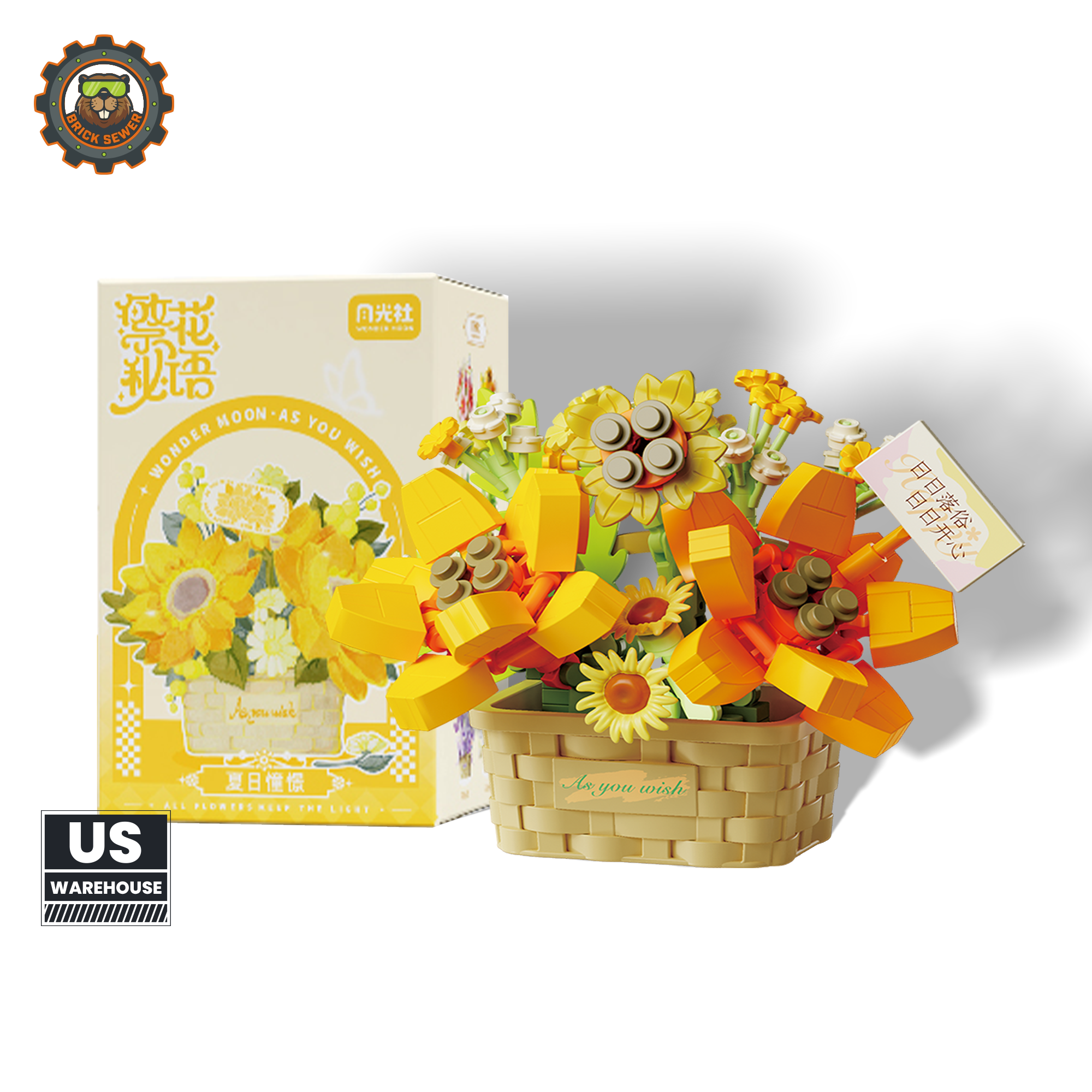 Summer Daydream Flower Building Blocks - Main Image | TheBrickTube