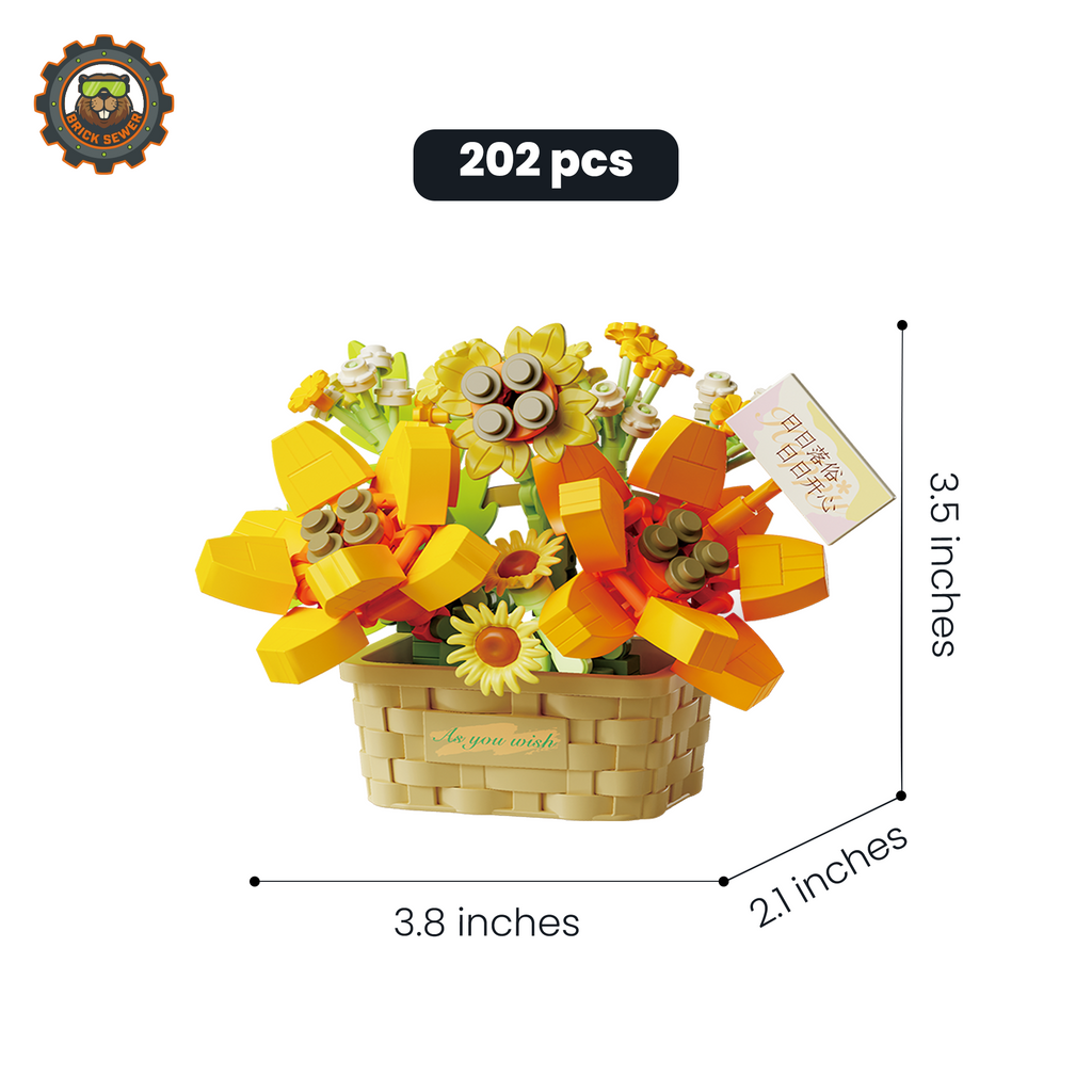 Summer Daydream Flower Building Blocks - Image 3 of 6 | TheBrickTube