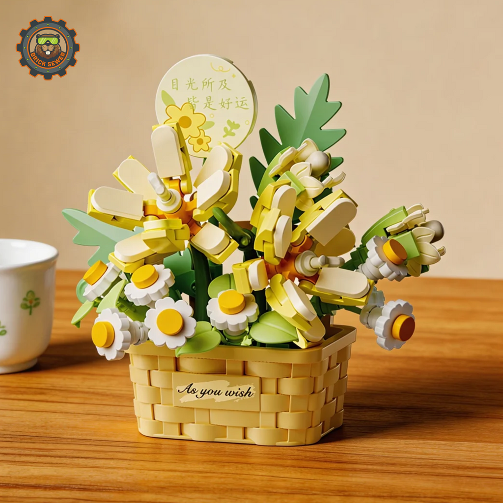 Breeze of Hope Flower Building Blocks - Image 6 of 6 | TheBrickTube