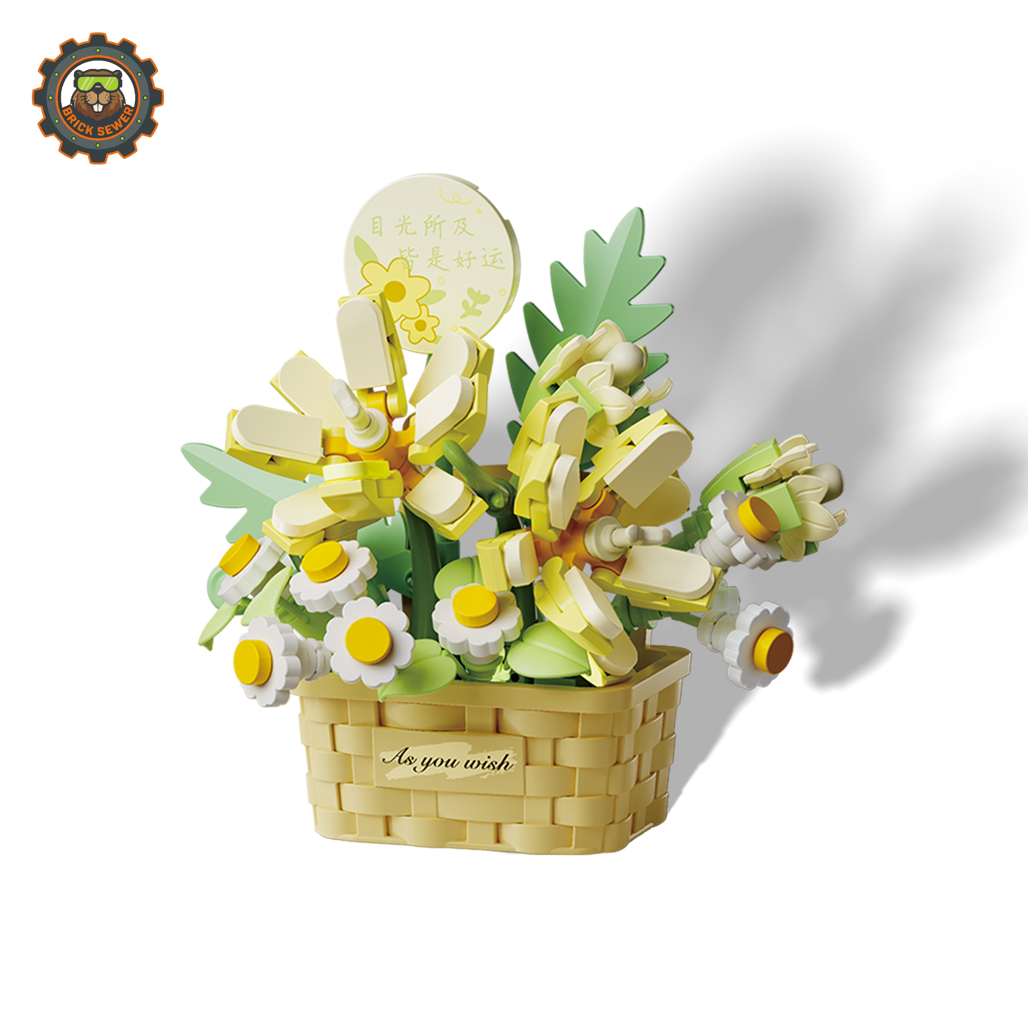 Breeze of Hope Flower Building Blocks - Image 5 of 6 | TheBrickTube