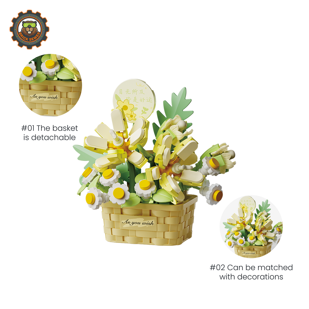 Breeze of Hope Flower Building Blocks - Image 2 of 6 | TheBrickTube