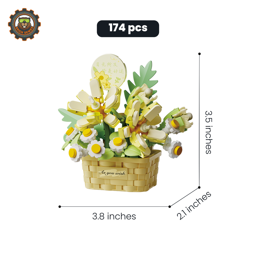 Breeze of Hope Flower Building Blocks - Image 3 of 6 | TheBrickTube