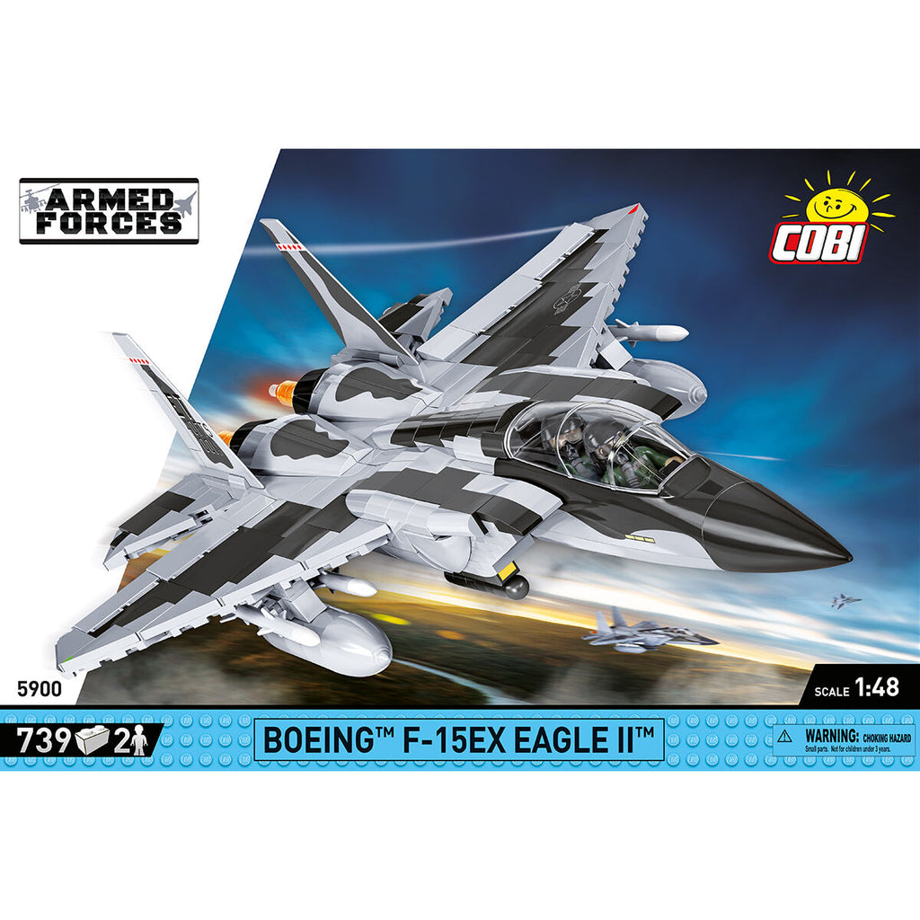 Boeing F-15EX Eagle II Fighter Jet Building Set - Image 3 of 6 | TheBrickTube