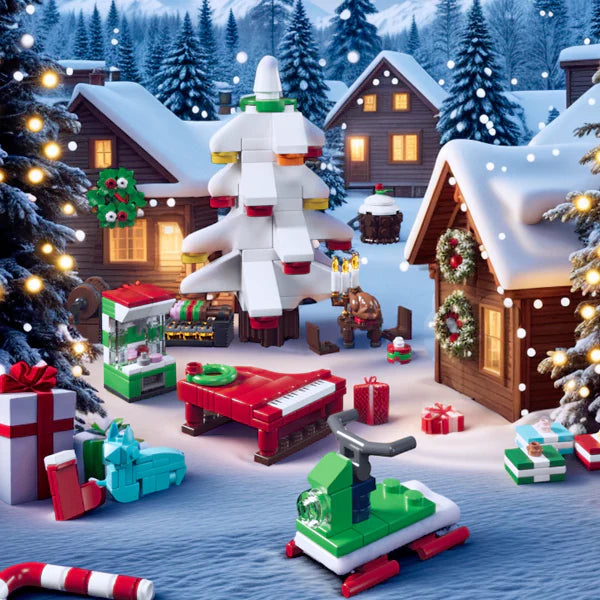 MouldKing Christmas Advent Calendar Blind Box Poke Box Christmas - Image 7 of 14 | TheBrickTube