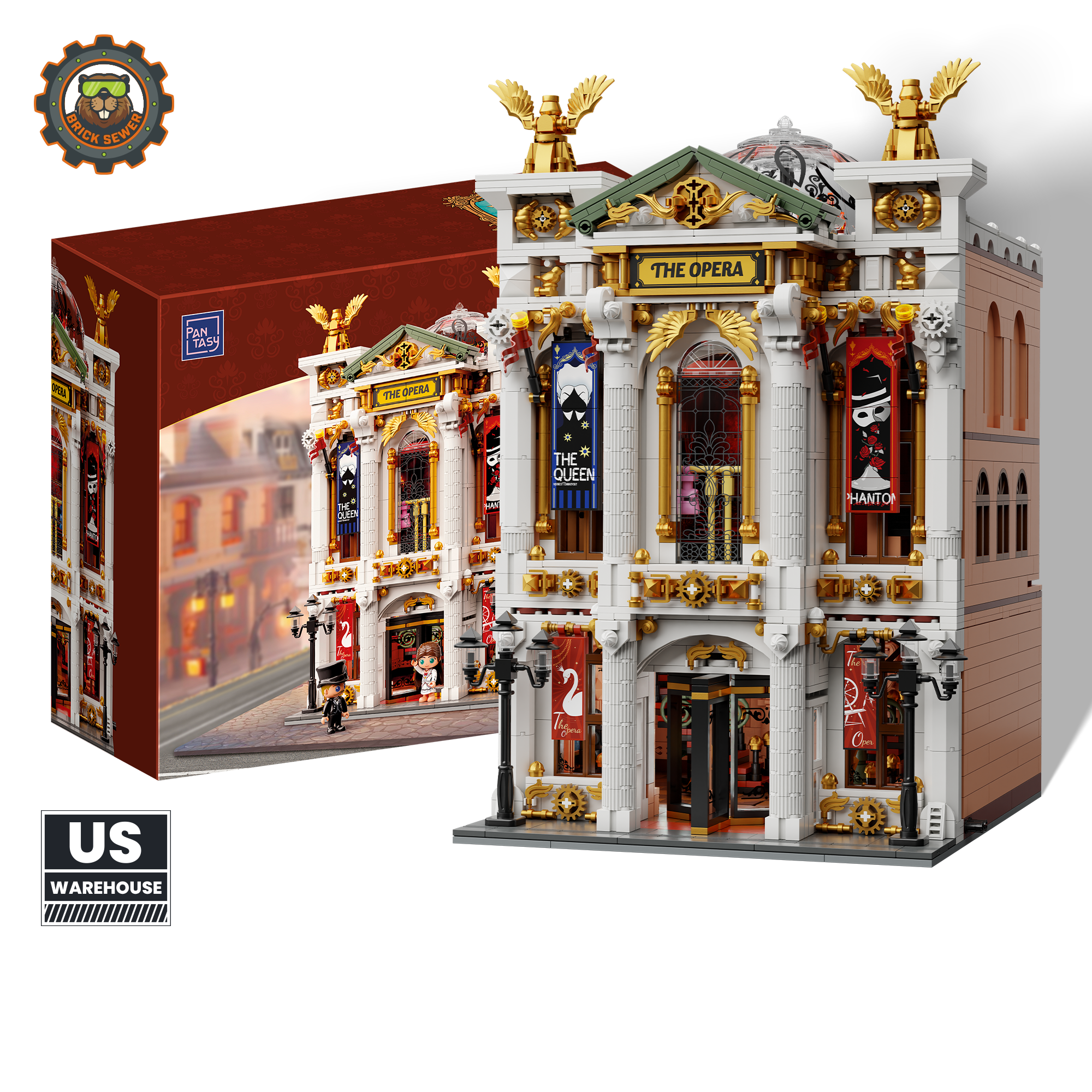 Opera House 3700pcs - Main Image | TheBrickTube
