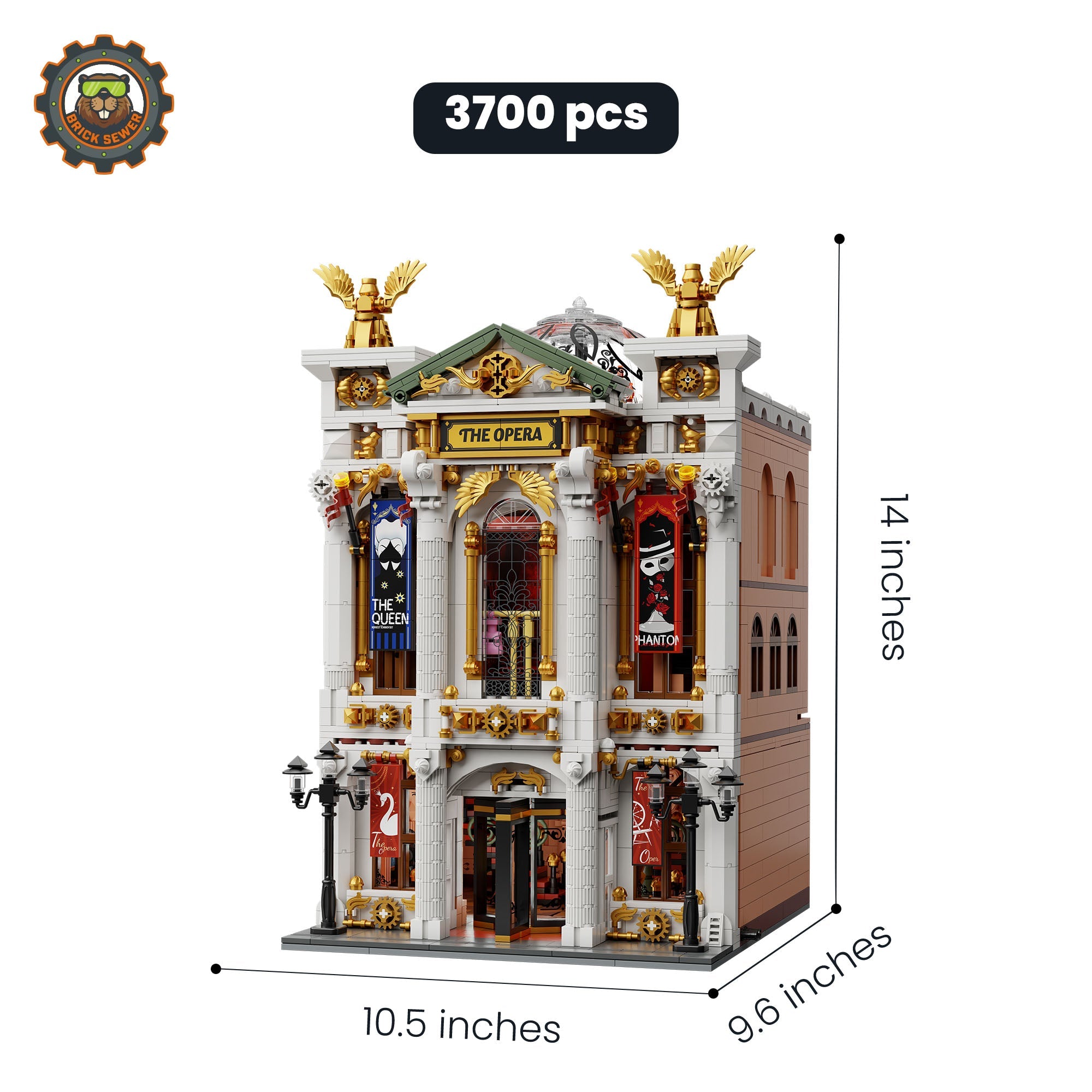 Opera House 3700pcs - Image 3 of 9 | TheBrickTube