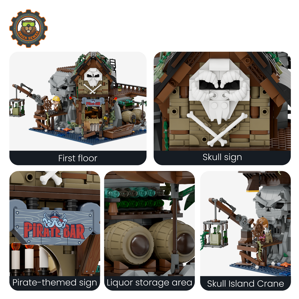 Pirates Hub 2858pcs - Image 4 of 11 | TheBrickTube