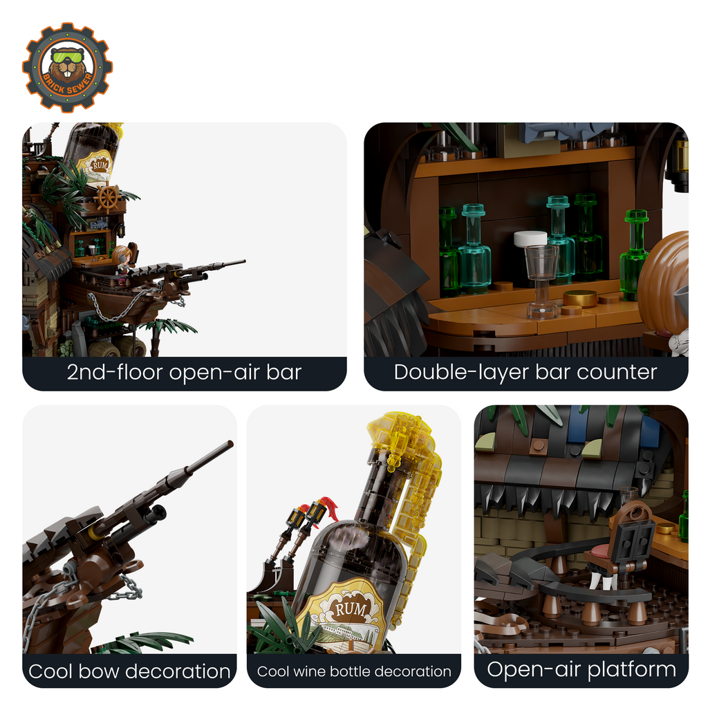 Pirates Hub 2858pcs - Image 6 of 11 | TheBrickTube
