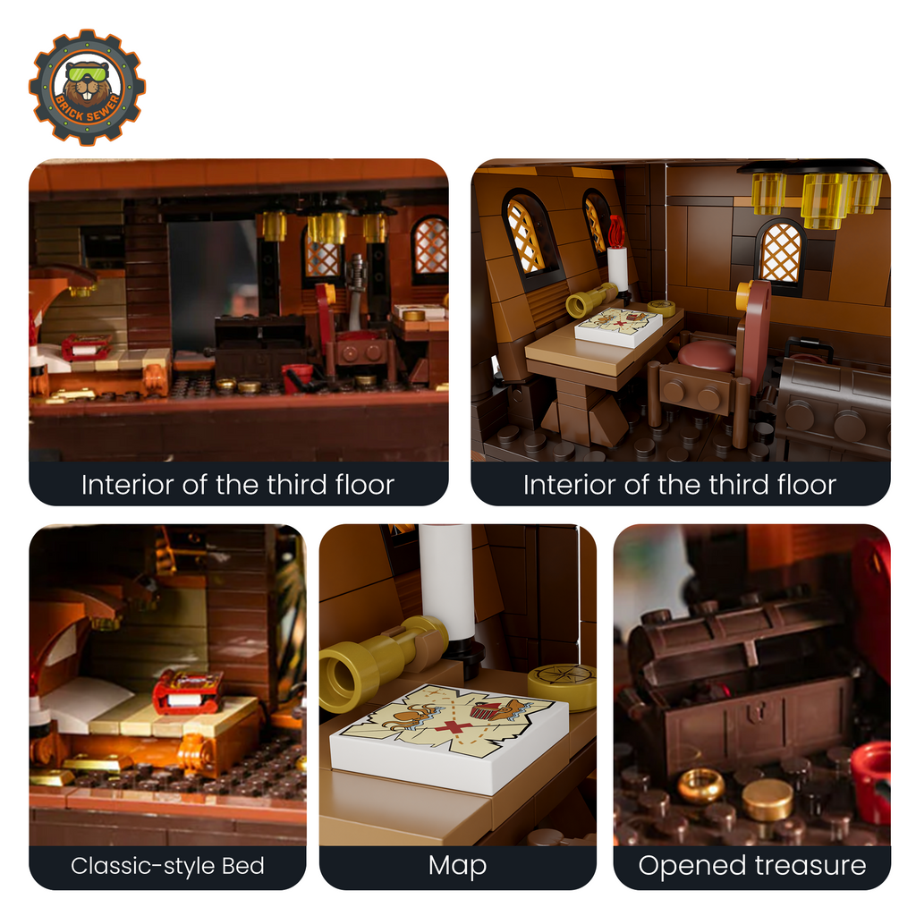 Pirates Hub 2858pcs - Image 9 of 11 | TheBrickTube