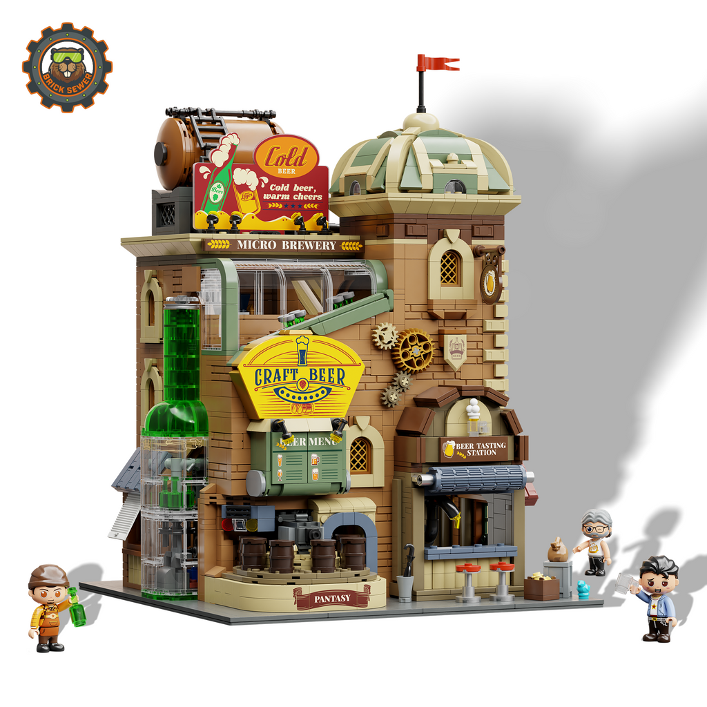 Craft Brewery 3266pcs | Brick Building Set - Image 7 of 8 | TheBrickTube